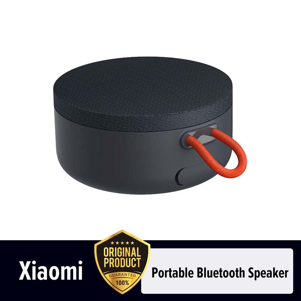 XIAOMI Mi Portable Bluetooth Speaker ลำโพงบลูทูธแบบพกพา มาพร้อมไมโครโฟนในตัว กันน้ำระดับ IP67