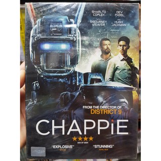 DVD : Chappie (2015) จักรกลเปลี่ยนโลก " Sharlto Copley, Dev Patel, Sigourney Weaver "