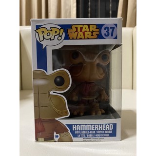 Funko Pop Hammerhead Star Wars Blue Box Vault 37 Damage Box