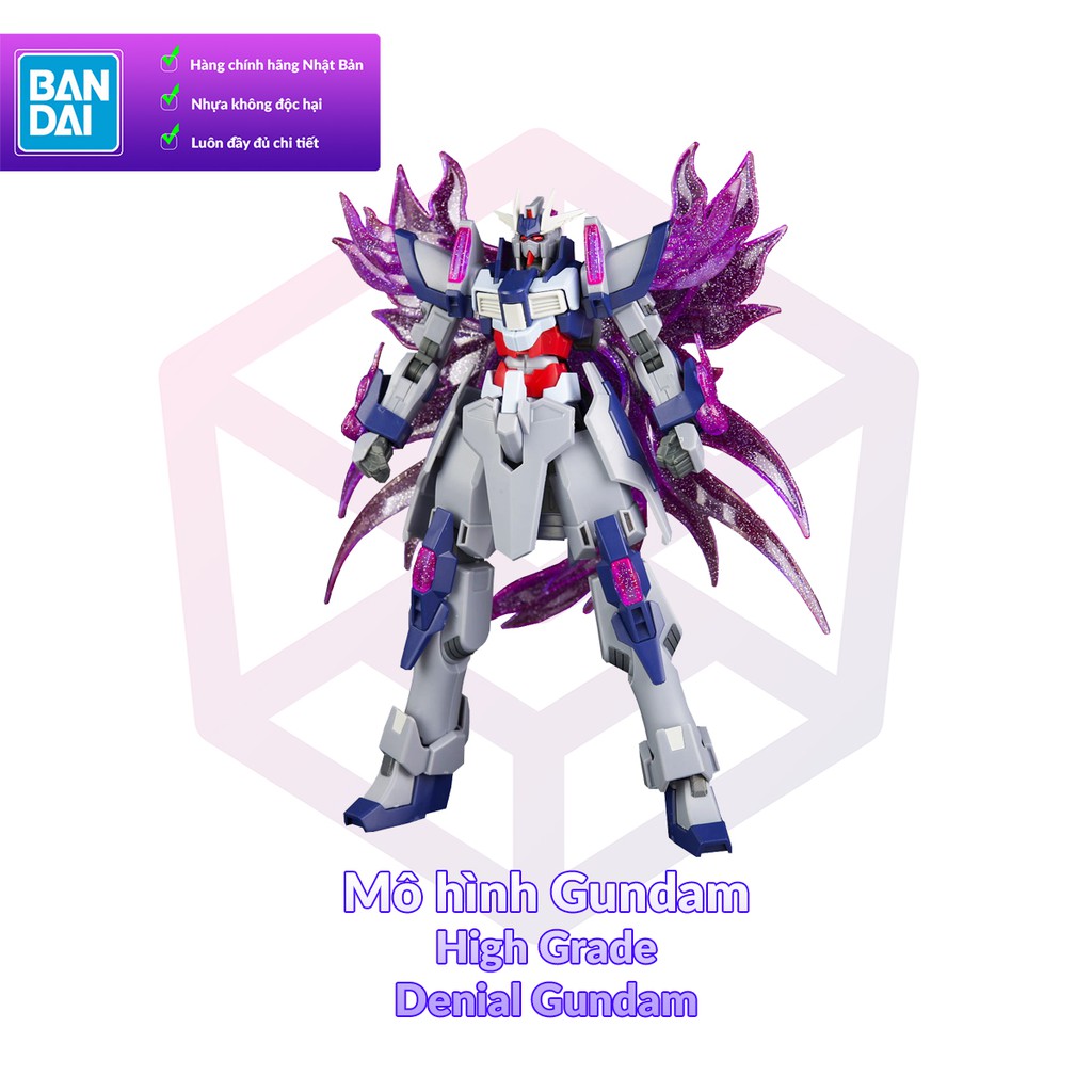 Gundam Model Bandai HG 037 Denial Gundam 1 /144 Build Fighters Try [GDB ] [BHG ]