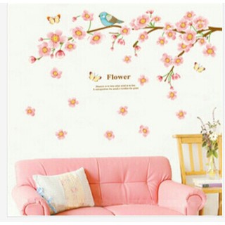 wallstickrt 60x90 cm.สติ๊กเกอร์ใส ติดผนังบ้าน DIY 60*90 ซม.Wallsticker Graphic Home Decor Living Room Adult Senior Teen