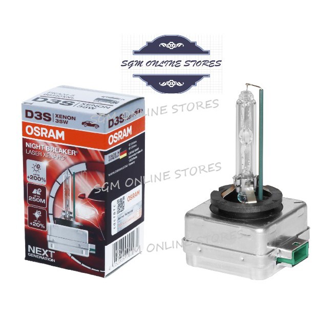 ** ** Osram D3S Xenarc Night Breaker Laser - ไฟหน้ารถ D3S Bulbs