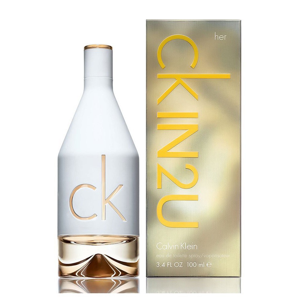 เเท้100% น้ำหอม CK Calvin Klein In2u For Her 100 ml