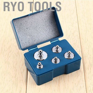 Ryo ชุดเครื่องมือชั่งน้ำหนัก สำหรับเครื่องประดับ แบบ 105 กรัม 205 กรัม 500 กรัม / 7 ชิ้น / ชุด 5 ชิ้น / 6 ชิ้น/ชุด