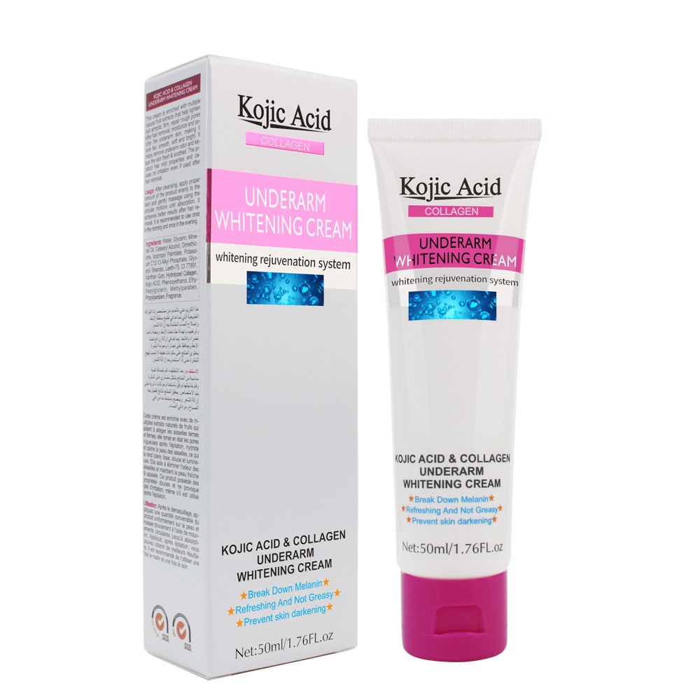 Guanjing KOJIC ACID COLLAGEN WHITENING UNDERARM CREAM 50ML (GJ7005)