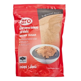 พร้อมส่ง! เอโร่ น้ำตาลทรายแดง 1000 กรัม aro Brown Sugar 1000g