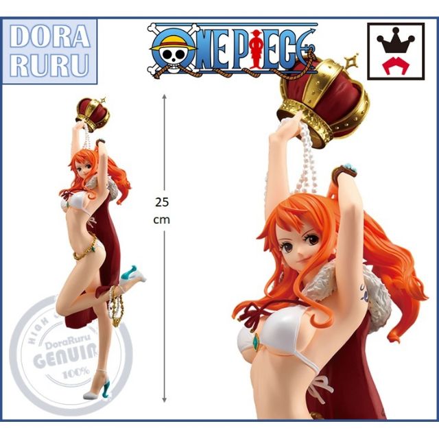 ฟิกเกอร์ Figure Nami One Piece Stampede flag diamond ship นามิ ของแท้จากญี่ปุ่น