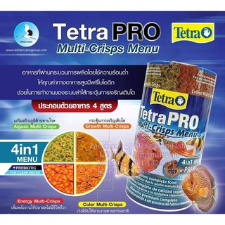 64 g. / 250 ml. TETRA &gt; PRO Multi-crisps Menu 4 in 1