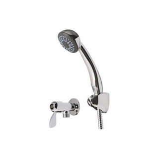 ฝักบัว สายอ่อน H-6001+ วาล์ว โครม | HOEN | H-6001 ฝักบัวสายอ่อน Shower and Faucet Celebrate Bathroom ฝักบัว สายอ่อน H-60