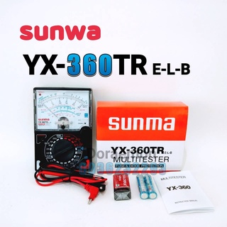 SUNWA YX-360TR E-L-B มัลติมิเตอร์ มัลติมิเตอร์เข็ม มิเตอร์วัดไฟ มัลติมิเตอร์แบบอนาล็อค