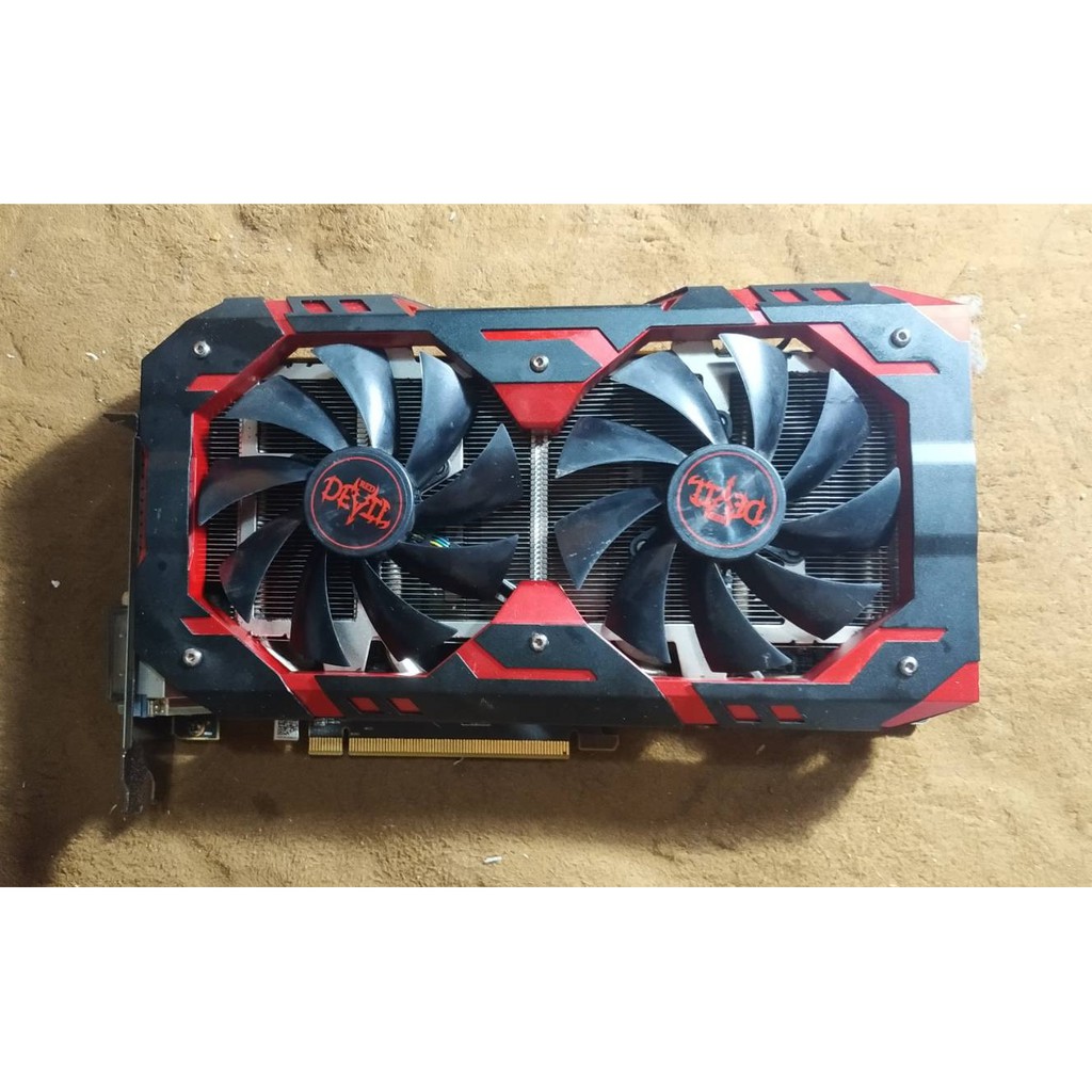 การ์ดจอ VGA AMD RX 580 8GB PowerColor RED Devil2