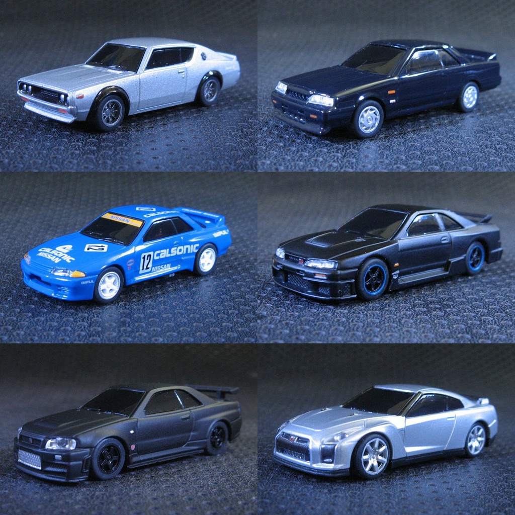 UCC 1/64 1:64 JAPAN Premium RACING SPIRIT Nissan Skyline 2000 GT-R GTR KPGC110 Kenmeri R31 R32 R33 R