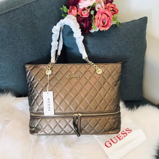 Guess bag กระเป๋าสะพายไหล่สุดคลาสสิค วัสดุหนัง PU คุณภาพดี  Code:B18D080664  แบรนด์แท้ 100% งาน Outlet