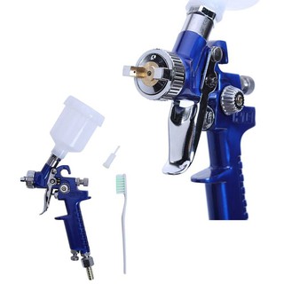 1.0MM Nozzle H-2000 Professional HVLP Spray Gun Mini Air Paint Spray Guns Airbrush For Painting Car Aerograph