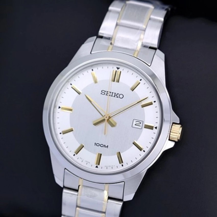 CITIZEN Men's Quartz Analog Dress Stainless Steel Watch รุ่น BI5002-57P - Gold