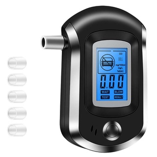 เครื่องเป่าแอลกอฮอล์ เครื่องวัดแอลกอฮอล์ AT-6000 Digital Breath Alcohol Tester