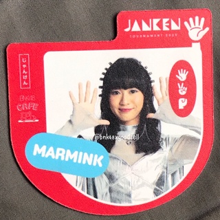 BNK48 ที่รองแก้วจังเก้น Janken มามิ้งค์ Marmink