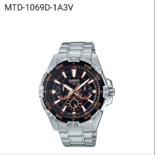 Casio นาฬิกาผู้ชาย รุ่น MTD-1069D-1A3VDF