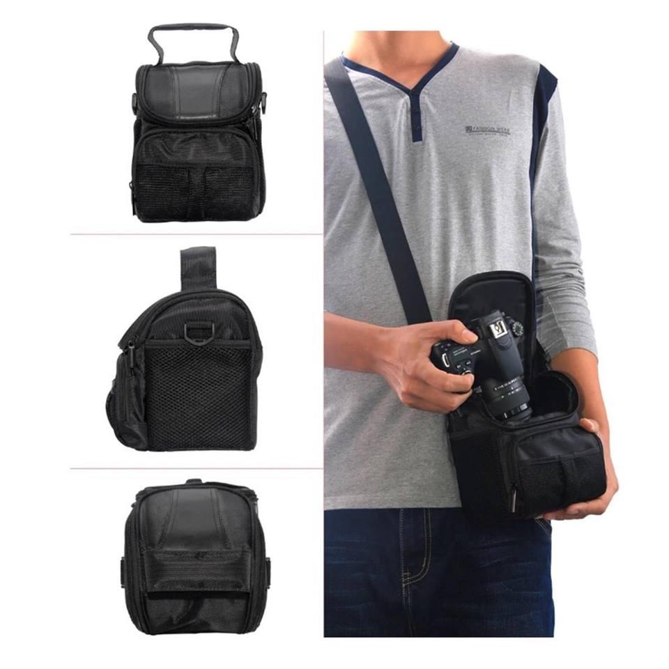 Camera bag มืออาชีพ DSLR ถุงเก็บกล้องกันน้ำกระเป๋ากล้องดิจิตอลสำหรับกลางแจ้งท่องเที่ยว กระเป๋ากล้อง กระเป๋าสะพายใส่กล้อง ราคา ถูกที่สุด ดีลบีเคเค แกลเลอรีภาพที่ 8