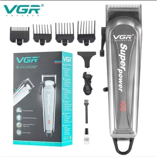 ปัตตาเลี่ยนตัดผมไร้สายVGR V060 ปัตตาเลื่ยนตัดผม มีหน้าจอLED มาใหม่ล่าสุดปัตตาเลื่ยนตัดผมไร้สาย