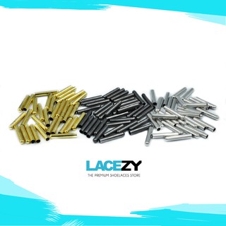 Lacezy Aglets ปลอกโลหะแต่งเชือกรองเท้า 3 สี