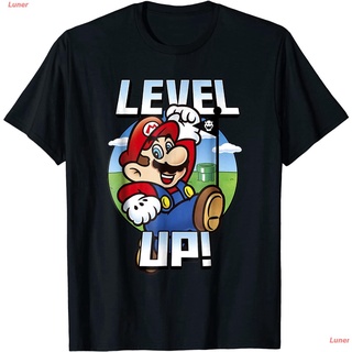 เสื้อยืดคอกลม แขนสั้น ผ้าฝ้าย พิมพ์ลายกราฟฟิค Super Mario สไตล์เรโทร แฟชั่นฤดูร้อน สําหรับผู้ชายS-5XL