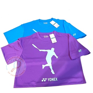 เสื้อยืด เทนนิส Tennis T-shirt Yonex ผ้านุ่ม ใส่สบาย ของแท้ พร้อมส่ง