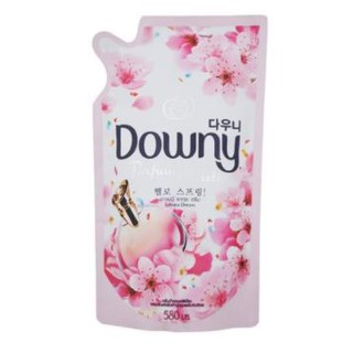 🔥HOT🔥 ดาวนี่ รีฟิลน้ำยาปรับผ้านุ่ม กลิ่นซากุระ 580มล. 4902430809016 DOWNY SAKURA REFILL FABRIC SOFTENER 580ml น้ำยาปรับผ