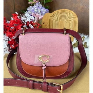 COACH 1330 REMI SADDLE BAG IN COLORBLOCK