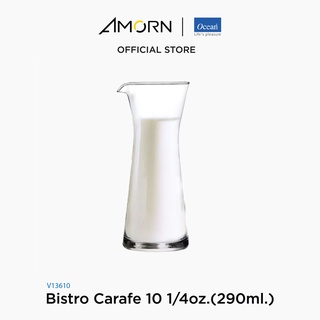 AMORN - (Ocean) V13610 Carafe [1กล่อง(6ใบ)] - เหยือกบิสโทร คราฟ เหยือกโอเชี่ยนกลาสCarafe10 oz. (290ml.)