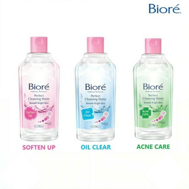 biore makeup remover acne care