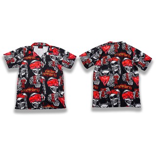 [ใส่โค้ด INC99SH2 ลดทันที 200.-] [FTW] เสื้อยืดฮาวาย Hawaii เสื้อเชิต สไตล์ฮิปฮอป สตรีท รุ่น FUX THE "BLOCKING” SHIRT