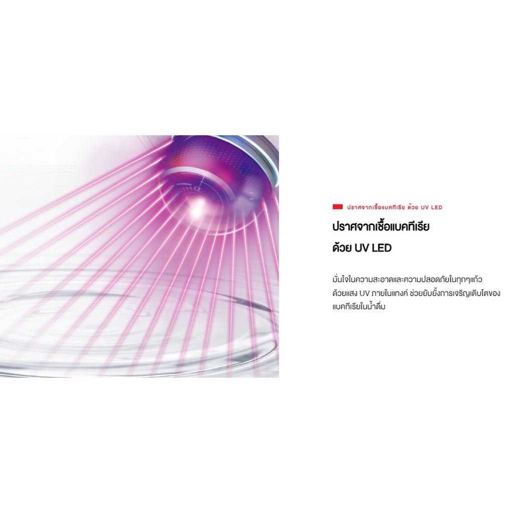 ระบบ UV สะอาดปลอดภัย TOSHIBA  เครื่องทำน้ำ3อุณหภูมิถังล่าง รุ่น  RWF-W2035UVBTH (K) สีดำ ราคา ถูกที่สุด ดีลบีเคเค แกลเลอรีภาพที่ 8