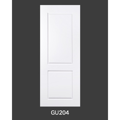 ประตู UPVC ภายนอก 2 ฟัก GREEN PLASTWOOD GZ-GU204 80X200CM ขาว (ไม่เจาะ)