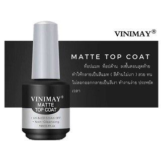 Mattetopcoat vinimay ของแท้100% ขนาด15ml