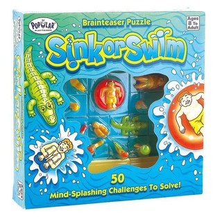 เกมฝึกสมอง แหวกสระหาทางออก  Sink or Swim - Brainteaser (Popular Playthings)