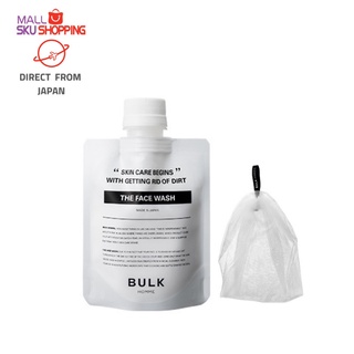 【Direct from Japan】BULK HOMME THE FACE WASH 100g /THE BUBBLE NET  Facial Cleanser  MEN’S SKINCARE/ skujapan