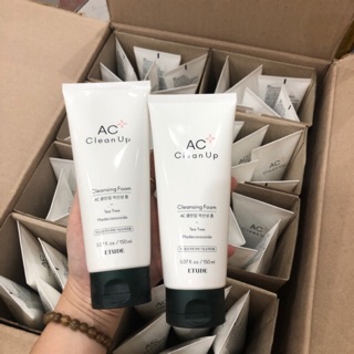 พร้อมส่ง ของแท้ Etude AC Clinic Acne Foam Cleanser