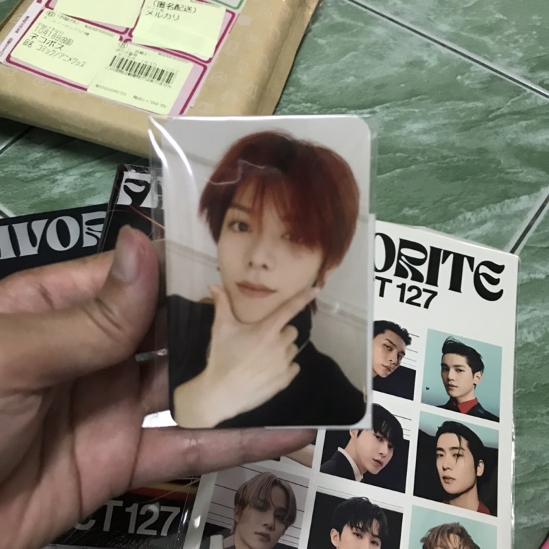 พร้อมส่ง การ์ดยูตะ yuta mumo nct127 favorite