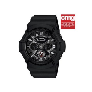 Casio G-Shock นาฬิกาผู้ชาย สายเรซิ่น สีดำ รุ่น GA-201-1A - มั่นใจ ของแท้ 100% ประกัน CMG 1 ปีเต็ม