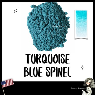 Pigment สีฟ้า 🇺🇸 TURQUOISE BLUE SPINEL 🇺🇸 *Cobalt Aluminate blue spinel, PB 28* - สำหรับทำสีน้ำ สีน้ำมัน