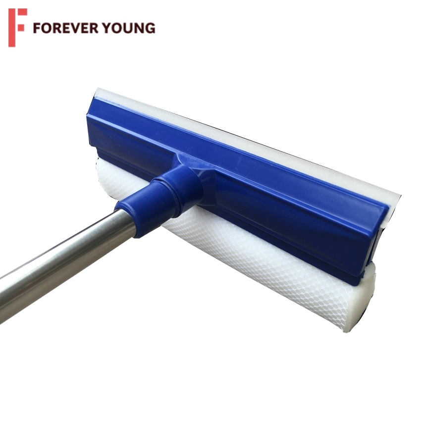 TForever Young-แปรงทำความสะอาดรูปแบบใหม่ ไม้เช็ดกระจก ที่เช็ดทำความสะอาดกระจก พร้อมยางรีดน้ำในตัว รุ่น ME-J642