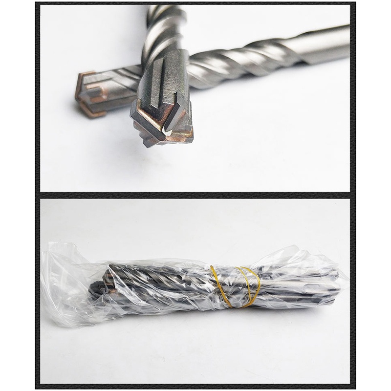 Sds Plus Masonry Drill Bits ชุดค้อนเกลียวสว่านบิต 9 ชิ้น 160 มม.