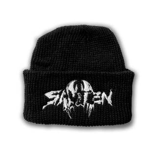 SAYTEN LOGO BEANIE BLACK