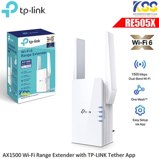 TP-Link RE505X AX1500 Wi-Fi Range Extender Wifi Amplifier Repeater อุปกรณ์ขยายสัญญาณ แรงเต็มสปีด กับเทคโนโลยี WiFi6