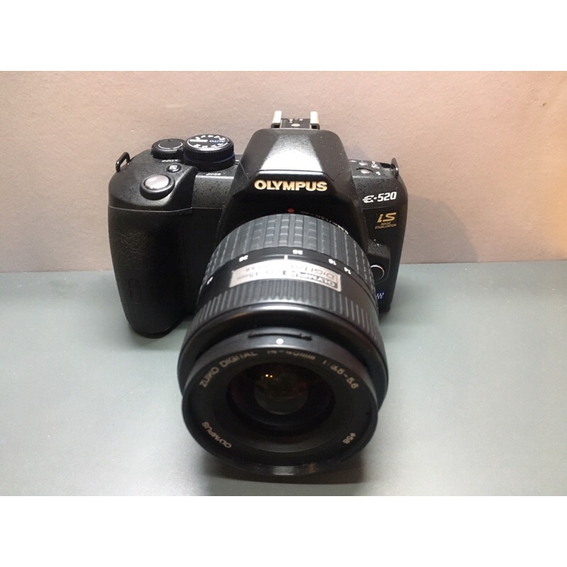 Olympus E-520 DSLR กล้องดิจิตอล เซนเซอร์ CMOS 10 ล้านพิกเซล