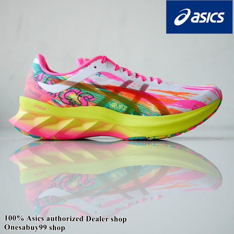 LIMITED Asics รุ่น Novablast COLOR Injection Pack ของเเท้ 100 % สีพิเศษ ...