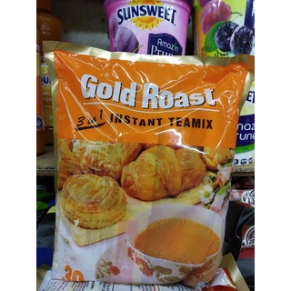 Gold Roast 3in1 Intant Teamix ชานม 3in1 พร้อมดื่ม บรรจุ  30 ซอง