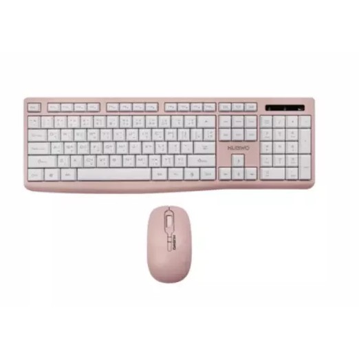 Wireless Keyboard (2in1) Wireless NUBWO (NKM-625 VIRGO) Pink
