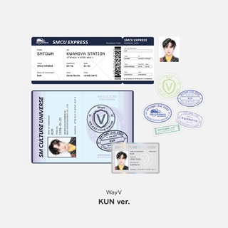 [ONHAND] Wayv SMTOWN LIVE 2022 : SMCU EXPRESS @KWANGYA OFFICIAL MD LINE UP KWANGYA ชุดพาสปอร์ต